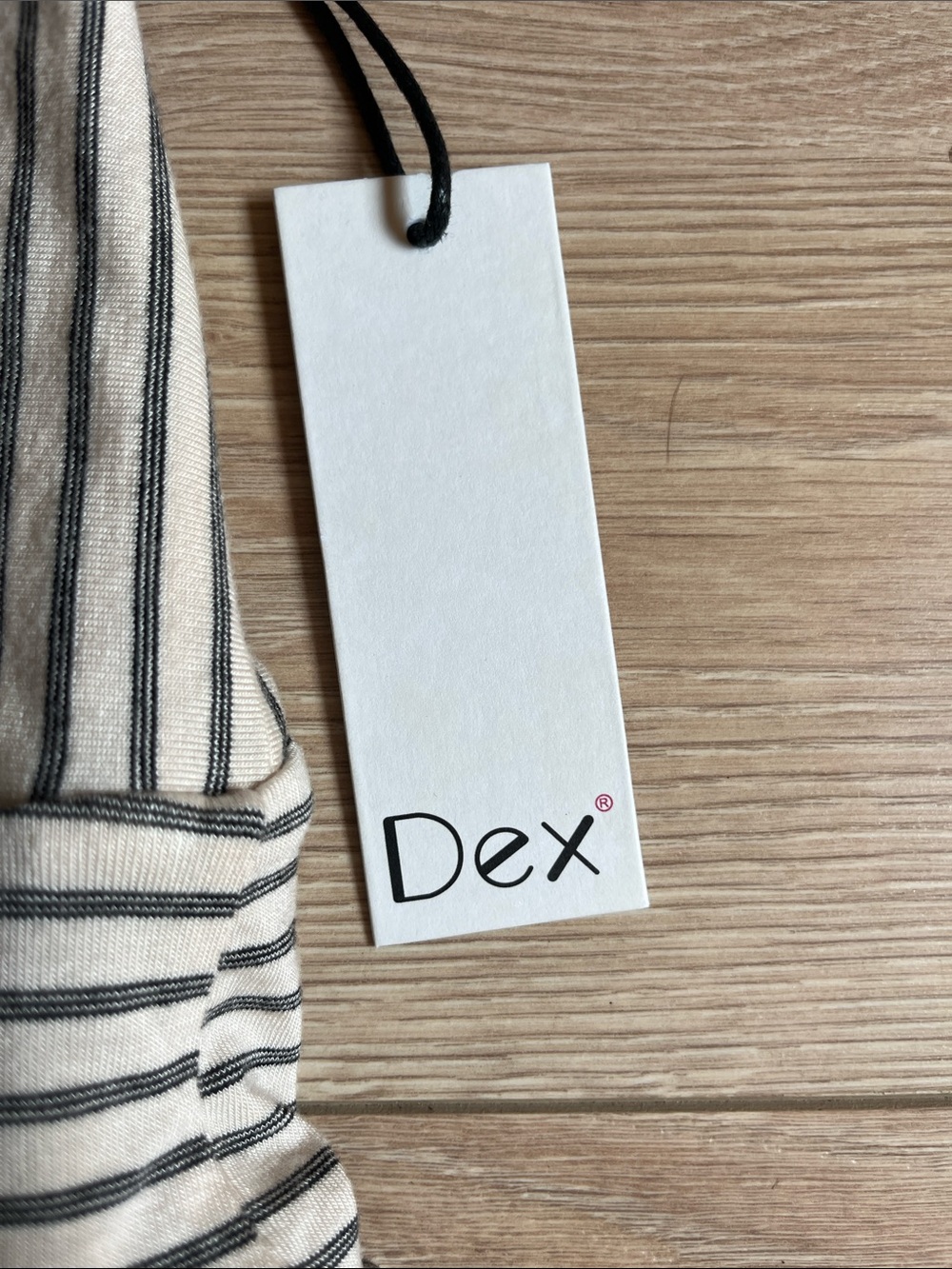 Dex Striped V-Neck Jumpsuit - Cream & Black - Picture 3 of 6